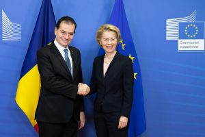Ludovic Orban şi Ursula von der Leyen