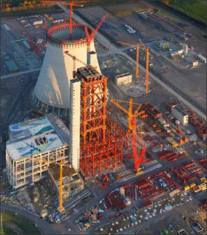 Centrala de la Datteln va avea peste 1.000 MW si este cea mai mare din Europa construita dintr+un singur bloc.
