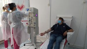 Buzăul a făcut prima recoltare de plasmă pentru tratarea pacienţilor COVID-19