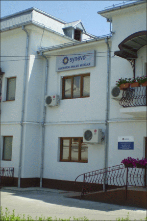 Laboratorul "Synevo" din Craiova.