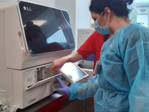 GRAMPET donează Spitalului Clinic de copii Victor Gomoiu din Bucureşti un aparat de testare de Coronavirus şi 1.000 de kituri