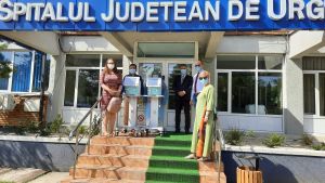 Camera de Comerţ a donat aparate pentru salvarea pacienţilor COVID-19 la Spitalul Judeţean Buzău