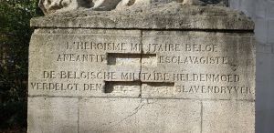 Cenzură pe un monument colonial din Bruxelles