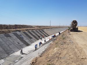 Peste un milion de hectare de teren agricol, irigate în 2020