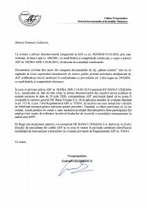 ASF a răspuns oficial Ziarului BURSA: Nu vă dăm documentul solicitat