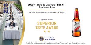 Bucur, bere de bulevard românească, a primit premiul The Superior Taste Award 2020