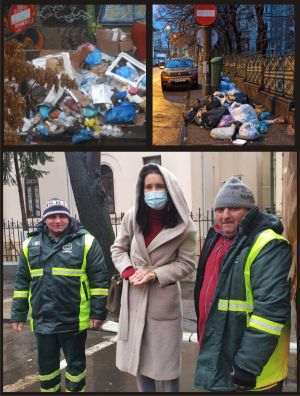 The garbage of the charming Clotilde and her stench
