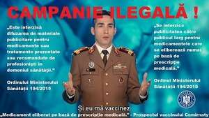 Campania media abuzivă de vaccinare a fost reclamată la CNA pentru a fi eliminată de pe posturi