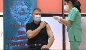 Klaus Iohannis s-a vaccinat împotriva COVID-19