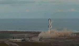Un prototip al unei rachete SpaceX a explodat la sol la câteva minute după aterizare