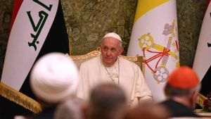 Papa Francisc şi Ayatollahul al-Sistani au discutat despre siguranţa creştinilor din Irak