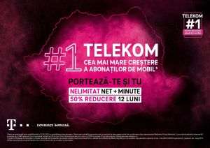 Numărul de contracte postpaid de telefonie mobila al Telekom a crescut cu 6.3%