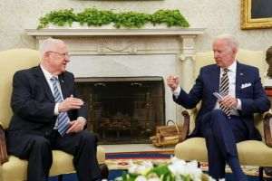 Preşedintele Joe Biden s-a întâlnit cu omologul israelian Reuven Rivlin