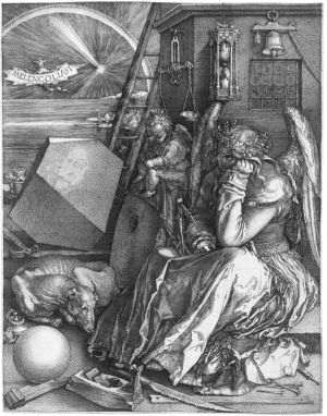 Melancolie (Litografie) de Albrecht Dürer