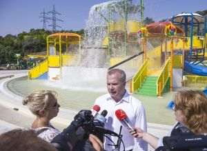 Plaja Dunărea, deschisă publicului, după o investiţie de 6 milioane de euro