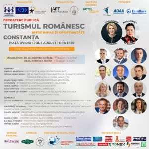 Proiectul naţional "TURISMUL ROMÂNESC: Între impas şi oportunitate" debutează pe 5 august la Constanţa