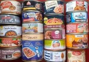Una din două conserve de fasole cu afumătură conţine E-uri