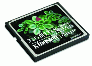"Kingston" extinde capacitatea cardurilor CF Elite Pro la 32 GB 