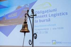 Ansett Logistics listează primele sale obligaţiuni la Bursa de Valori Bucureşti