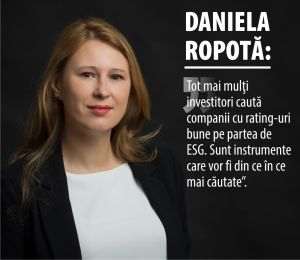 "Partea de ESG ne îndeamnă să privim investiţiile în perspectivă"