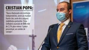 "Nu putem lupta cu inflaţia din trecut, ci cu cea viitoare, iar pentru a domoli inflaţia trebuie să creştem dobânzile"