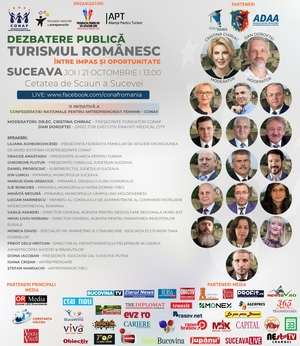 Cetatea de Scaun a Sucevei găzduieşte a patra dezbatere publică naţională "Turismul Românesc: Între impas şi oportunitate"