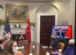 Summitul virtual dintre Joe Biden şi omologul său chinez Xi Jinping a început