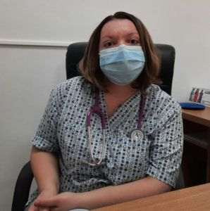 Cristina Răduţă, medic specialist Boli Infecţioase în cadrul Spitalului Judeţean de Urgenţă Buzău