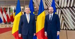Nicolae Ciucă şi Charles Michel (sursa foto: gov.ro)