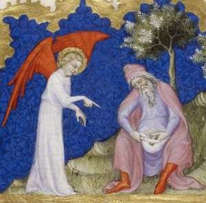 Circumcizia lui Avraam, miniatură din Biblia Jean de Sy (cca. 1355-1357)