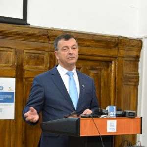 Puiu Lucian Georgescu, Rectorul Universităţii "Dunărea de Jos" din Galaţi