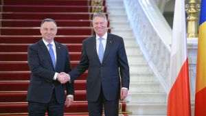  Andrzej Duda şi Klaus Iohannis (Sursa foto:presidency.ro)