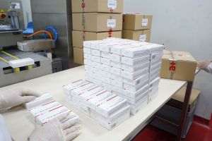 Antibiotice Iaşi a început distribuţia de iodură de potasiu către Direcţiile de Sănătate Publică din ţară