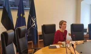 Kaja Kallas, Premierul estionian (Sursa foto: www.twitter.com/ Kaja Kallas)