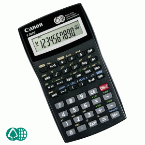 "Canon" lansează calculatoarele "verzi" LS-120TSG şi F-502G