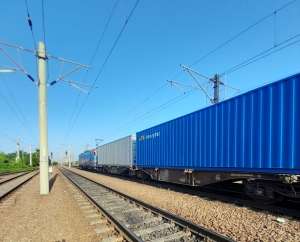 Primul tren organizat de Grupul GRAMPET pe Middle Coridor a plecat astăzi din Portul Constanţa către Budapesta