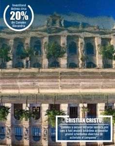 Palatul de Justiţie, reflectat în Dâmboviţa