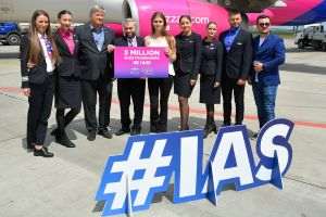 Wizz Air aniversează 3 milioane de pasageri transportaţi de la aeroportul Iaşi
