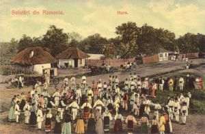 "Salutări din România" - Carte poştală din 1890