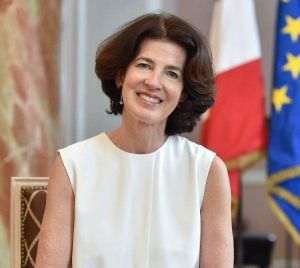 Ambasadoarea Franţei susţine un parteneriat în domeniul energiei nucleare civile