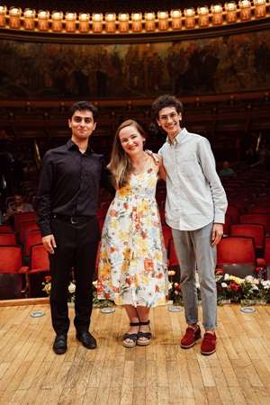Doi români şi un francez, în Finala Secţiunii de Vioară a Concursului Internaţional George Enescu 2022
