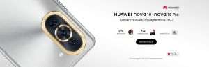 Huawei sărbătoreşte lansarea noilor smartphone-uri din seria nova cu premii şi reduceri 