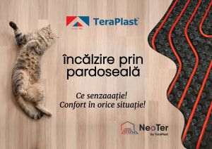 TeraPlast lansează NeoTer, un sistem de încălzire prin pardoseală 