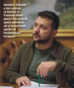 Va sări Volodimir Zelenski peste rând să ia Premiul Nobel pentru Pace?