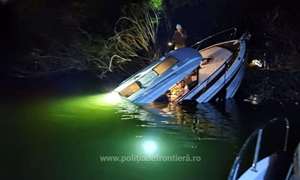 3 bărbaţi aflaţi la pescuit pe braţul Chilia, salvaţi de Garda de Coastă