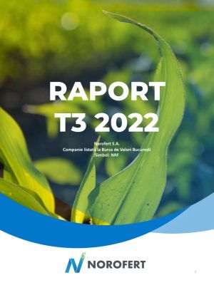 Norofert raportează un profit net de 7,59 milioane de lei