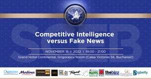 SCEB organizează evenimentul "Competitive Intelligence versus Fake News"