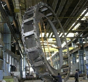 The production of wind turbine shafts has become quite common for Fortus Iaşi.