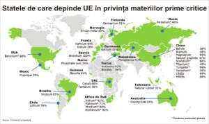 Cererea de materii prime critice va creşte de cinci ori până în 2050