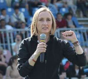 Gabriela Szabo anunţă că Tribunalul Bucureşti a dispus repunerea ei în funcţie